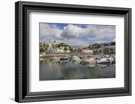 Harbour, Torquay, Devon. England, United Kingdom, Europe-Rolf Richardson-Framed Photographic Print