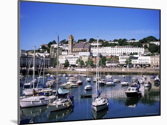 Harbour, Torquay, Devon, England, United Kingdom-J Lightfoot-Mounted Photographic Print