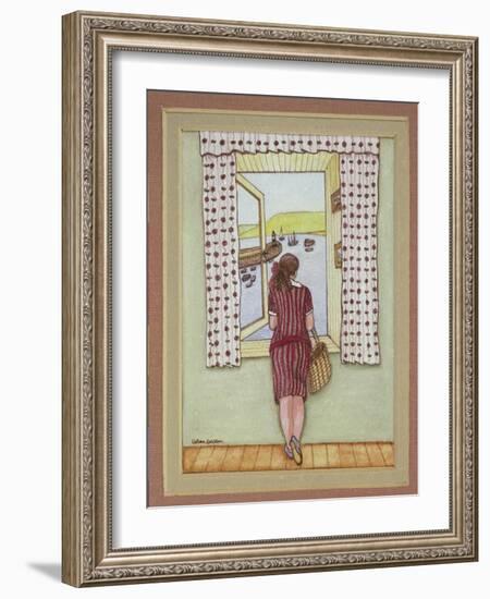Harbour View, 1986-Gillian Lawson-Framed Giclee Print