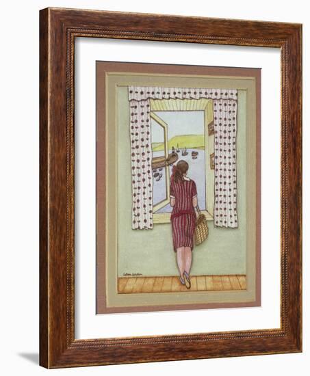 Harbour View, 1986-Gillian Lawson-Framed Giclee Print