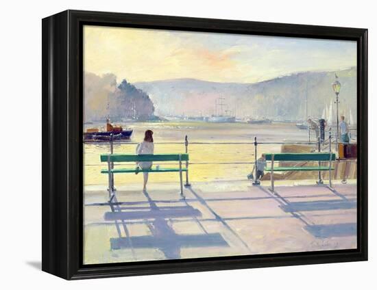 Harbour View, 1991-Timothy Easton-Framed Premier Image Canvas