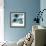 Harbour View - Aqua-Malcolm Sanders-Framed Giclee Print displayed on a wall