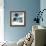 Harbour View - Aqua-Malcolm Sanders-Framed Giclee Print displayed on a wall