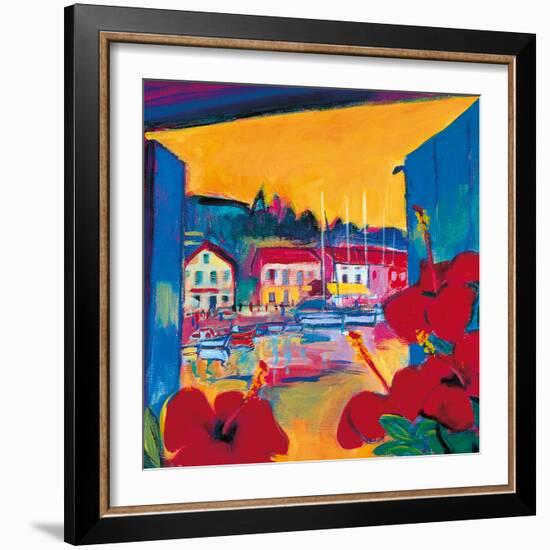 Harbour View-Gerry Baptist-Framed Giclee Print