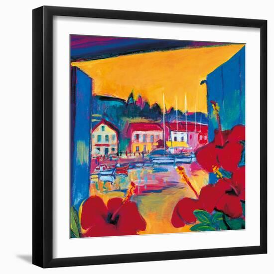 Harbour View-Gerry Baptist-Framed Giclee Print