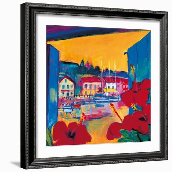 Harbour View-Gerry Baptist-Framed Giclee Print