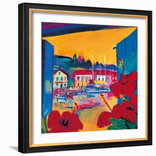 Harbour View-Gerry Baptist-Framed Giclee Print