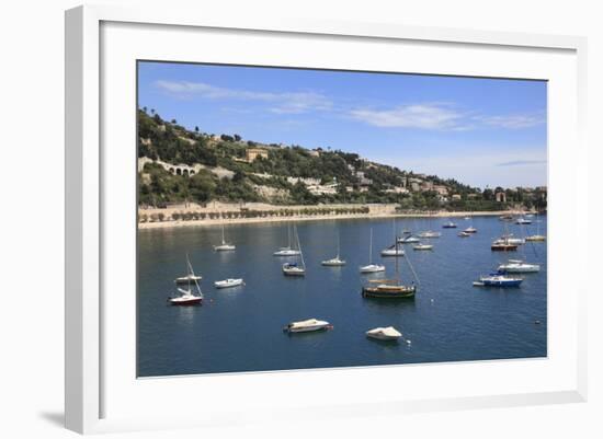 Harbour, Villefranche Sur Mer, Cote D'Azur, French Riviera, Alpes Maritimes-Wendy Connett-Framed Photographic Print