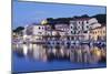 Harbour with Torre Della Marina, Marina Di Campo, Island of Elba, Livorno Province, Tuscany, Italy-Markus Lange-Mounted Photographic Print