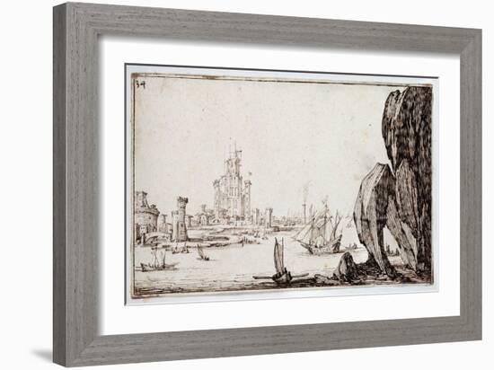 Harbour-Jacques Callot-Framed Giclee Print