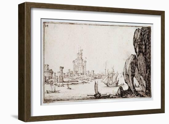 Harbour-Jacques Callot-Framed Giclee Print