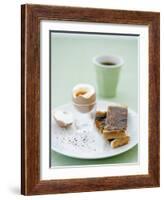 Hard-Boiled Breakfast Egg and Toast with Vegemite-Tanya Zouev-Framed Photographic Print