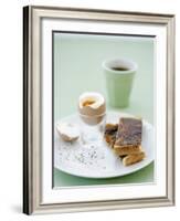 Hard-Boiled Breakfast Egg and Toast with Vegemite-Tanya Zouev-Framed Photographic Print