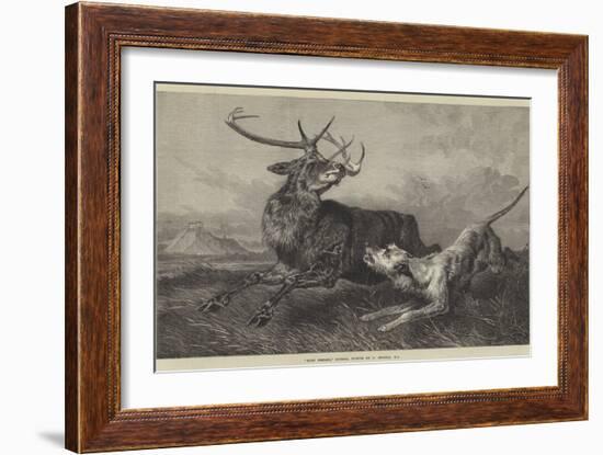 Hard Pressed-Richard Ansdell-Framed Giclee Print