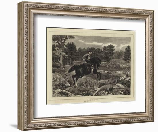 Hard Pressed-Frank Dadd-Framed Giclee Print