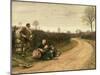 Hard Times, 1885-Hubert von Herkomer-Mounted Giclee Print