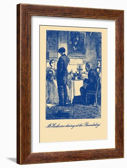 Hard Times - novel by Charles Dickens-Frederick Walker-Framed Giclee Print