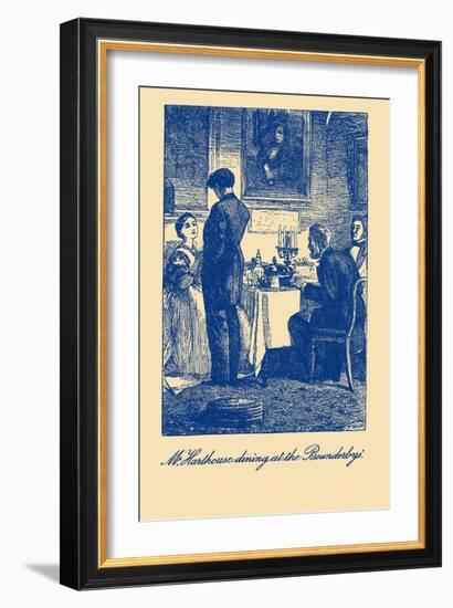 Hard Times - novel by Charles Dickens-Frederick Walker-Framed Giclee Print