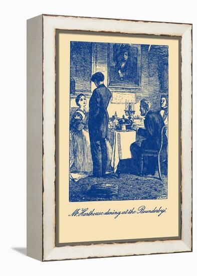 Hard Times - novel by Charles Dickens-Frederick Walker-Framed Premier Image Canvas