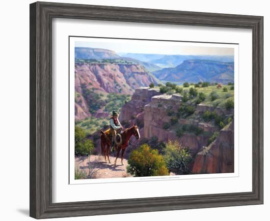 Hard to Get To-Jack Sorenson-Framed Premium Giclee Print