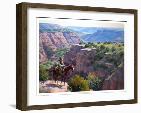 Hard to Get To-Jack Sorenson-Framed Premium Giclee Print