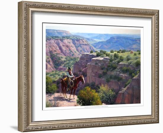 Hard to Get To-Jack Sorenson-Framed Art Print