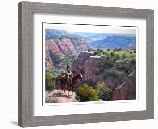 Hard to Get To-Jack Sorenson-Framed Art Print