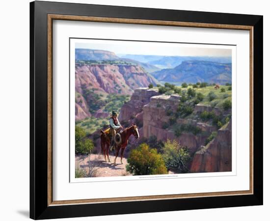 Hard to Get To-Jack Sorenson-Framed Art Print