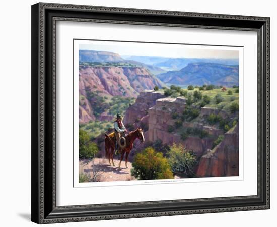 Hard to Get To-Jack Sorenson-Framed Art Print