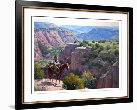 Hard to Get To-Jack Sorenson-Framed Art Print