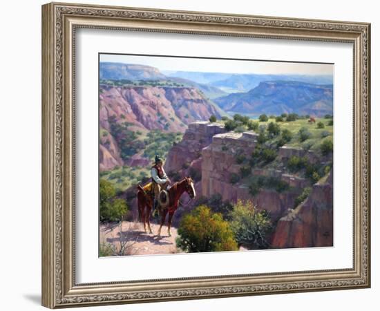 Hard to Get To-Jack Sorenson-Framed Art Print