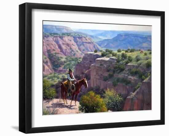 Hard to Get To-Jack Sorenson-Framed Art Print