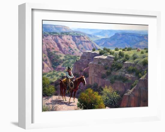 Hard to Get To-Jack Sorenson-Framed Art Print