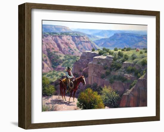 Hard to Get To-Jack Sorenson-Framed Art Print