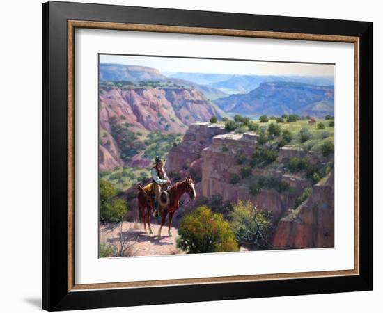 Hard to Get To-Jack Sorenson-Framed Art Print