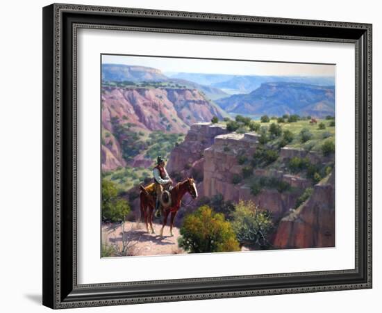 Hard to Get To-Jack Sorenson-Framed Art Print