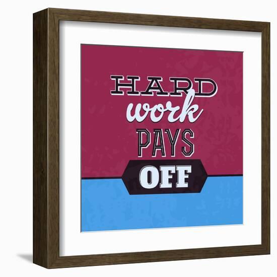 Hard Work Pays Off 1-Lorand Okos-Framed Art Print