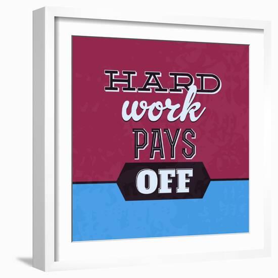 Hard Work Pays Off 1-Lorand Okos-Framed Art Print