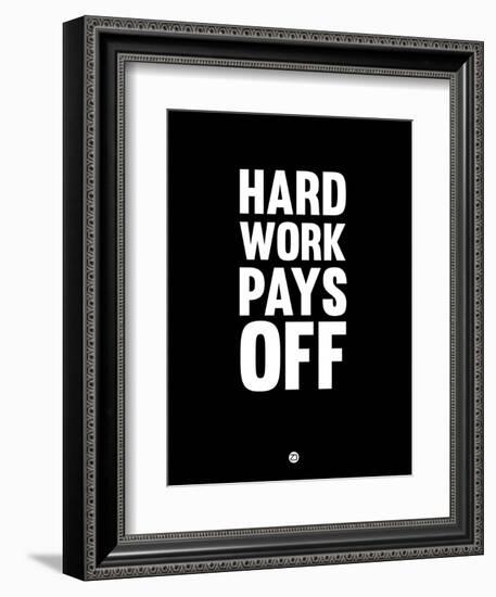 Hard Work Pays Off 1-NaxArt-Framed Premium Giclee Print