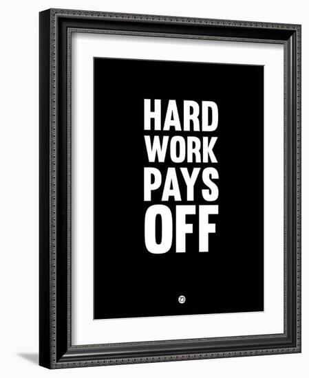 Hard Work Pays Off 1-NaxArt-Framed Art Print