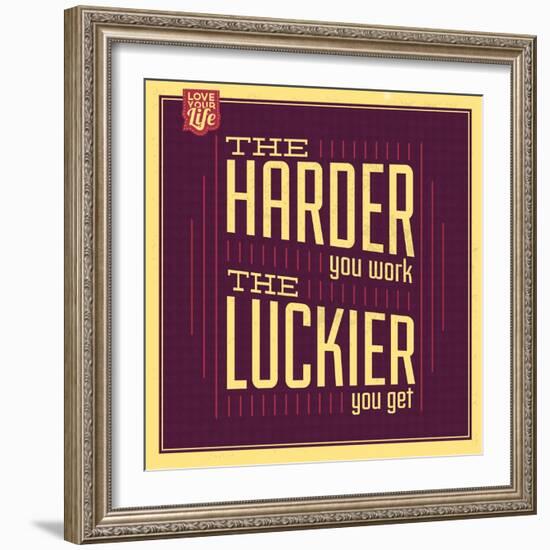 Hard Work-Lorand Okos-Framed Art Print