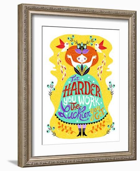 Hard Work-Gaia Marfurt-Framed Giclee Print