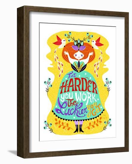 Hard Work-Gaia Marfurt-Framed Giclee Print