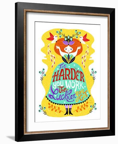 Hard Work-Gaia Marfurt-Framed Giclee Print