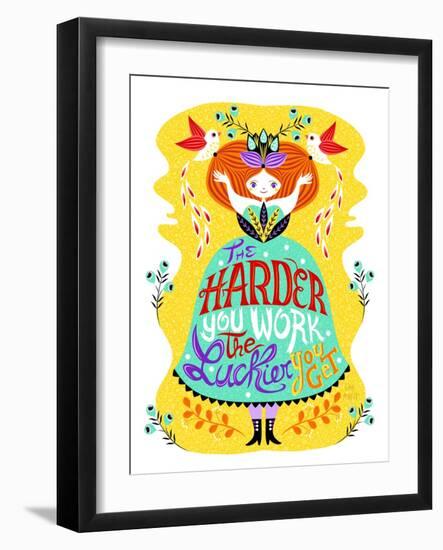 Hard Work-Gaia Marfurt-Framed Giclee Print