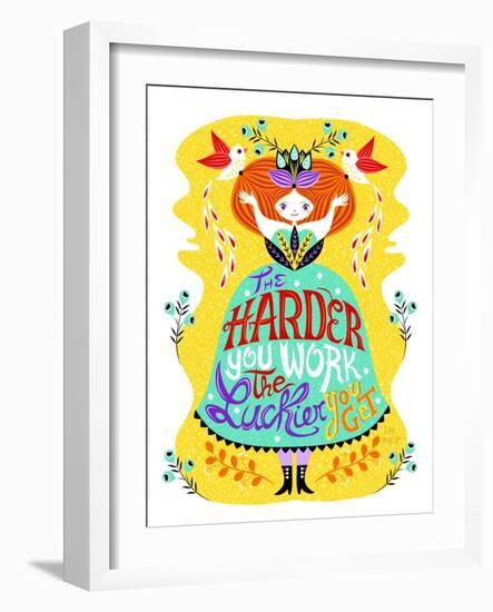 Hard Work-Gaia Marfurt-Framed Giclee Print