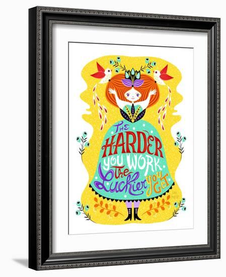 Hard Work-Gaia Marfurt-Framed Giclee Print