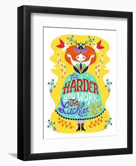 Hard Work-Gaia Marfurt-Framed Giclee Print