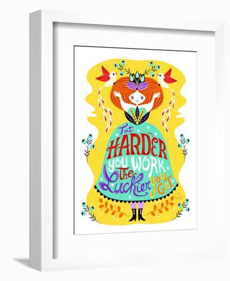 Hard Work-Gaia Marfurt-Framed Giclee Print