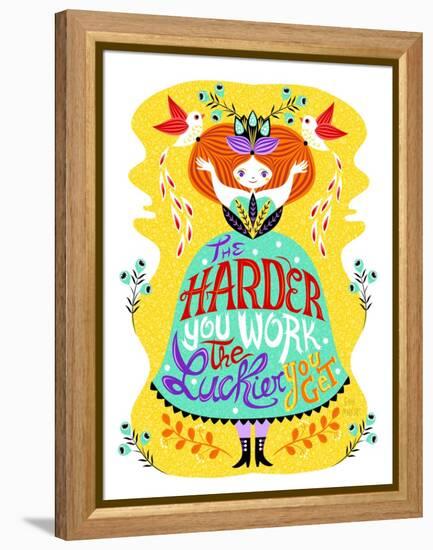 Hard Work-Gaia Marfurt-Framed Premier Image Canvas